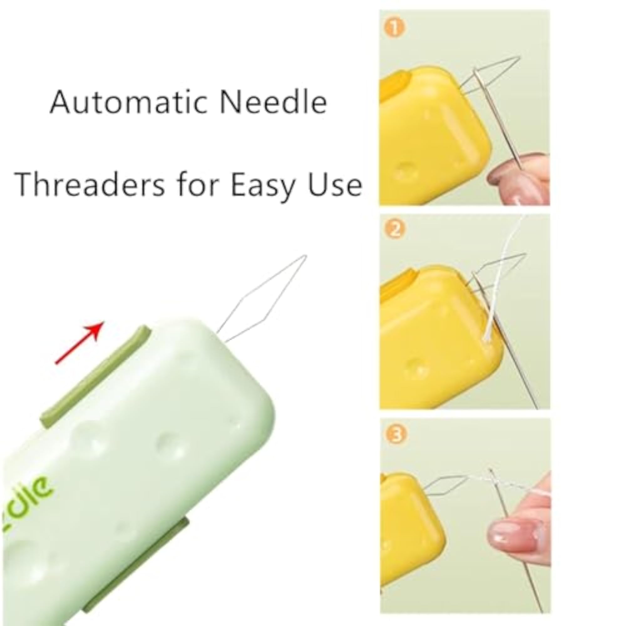 3 in 1 Automatic Needle Threaders Seam Ripper Kit